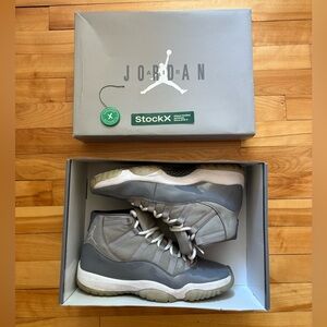 Jordan 11 Cool Grey 2021 Size 10.5